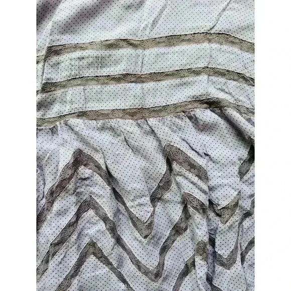 Intimately Free People Polka Dot Voile and Lace Trapeze Slip Dress Size XS - Picture 5 of 8